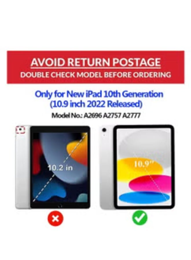 راكسوم حافظة iPad الجيل العاشر للأطفال - تصميم فراشة ممتع للمستخدمين الصغار - Image 5