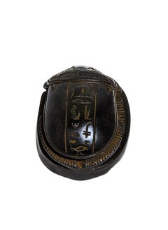 Generic Statue of an ancient scarab beetle -black  - Image 5