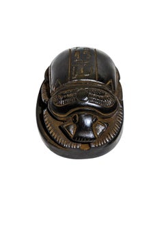 Generic Statue of an ancient scarab beetle -black  - Image 4
