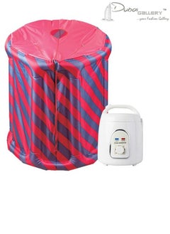 DubaiGallery Inflatable Portable Sauna Sweat Box 2L 1000W Fumigation Sauna Suit Sweat Box Sauna Box Household Sauna Room  - Image 1