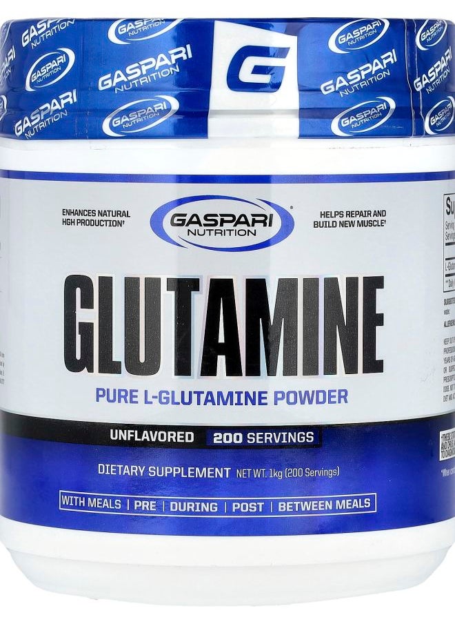 Gaspari Nutrition Glutamine Unflavored 1 kg 