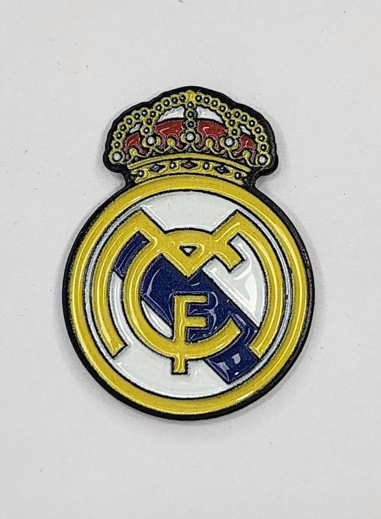 Real Madrid Club Logo Metallic for Mobile and Smooth Places 