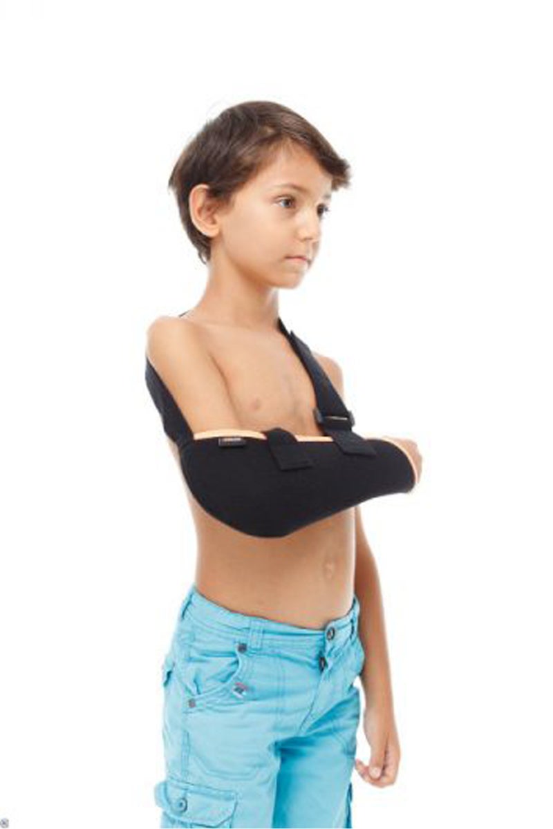 Orlex Orthopedic Arm Sling for Children – Pediatric Medical Support, Bacteriostatic, Adjustable & Comfortable, Made in Turkey