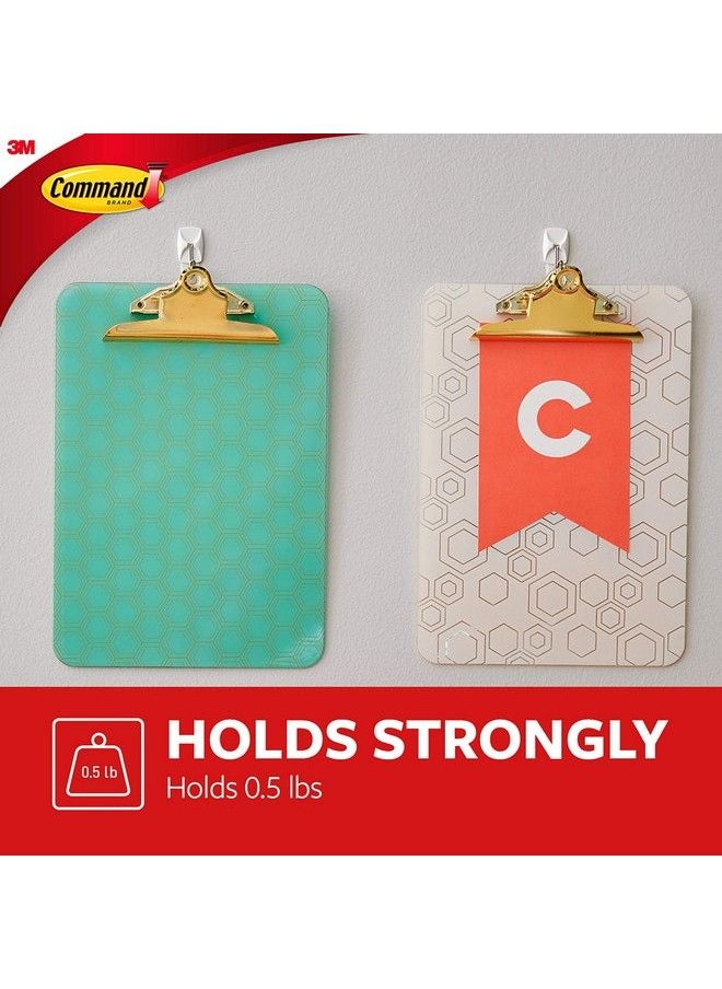 Command Small Wire Hooks White Holds Up To 0.5 Lbs Indoor Use 4 Hooks 5 Strips Organize Damage Free  - Image 4