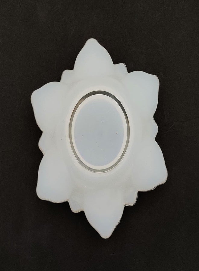 SS Art Land Flower T-Light Holder & Santa Bell Silicone Mould/Mold | Multipurpose Epoxy Resin Casting Mould for Diwali Decoration, DIY Crafts, Festival Decor – 1 PC - Image 2