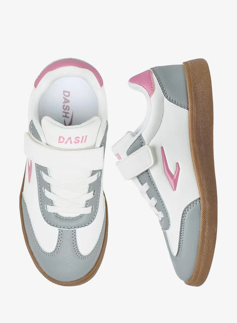 Girls Hook & Loop School Sports Shoes