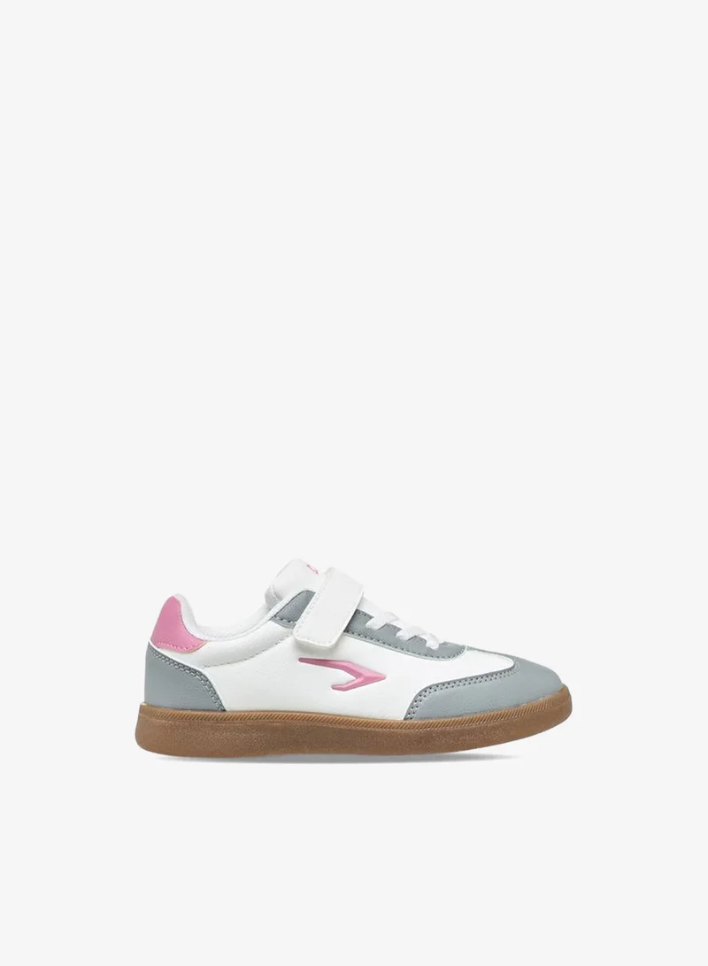 Dash WHITE Girls Hook & Loop School Sports Shoes for Women | Best Price UAE