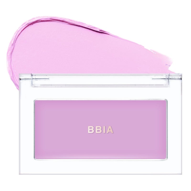BBI@ BBIA BBIA Ready To Wear Downy Cheek Cream Blush 8 Color - Creamy Blendable & Buildable Blush Dewy Texture & Matte Finish High Pigment Longlasting Lightweight Natural Face Makeup, 0.12oz (04 DOWNY LAVENDER) - Image 1