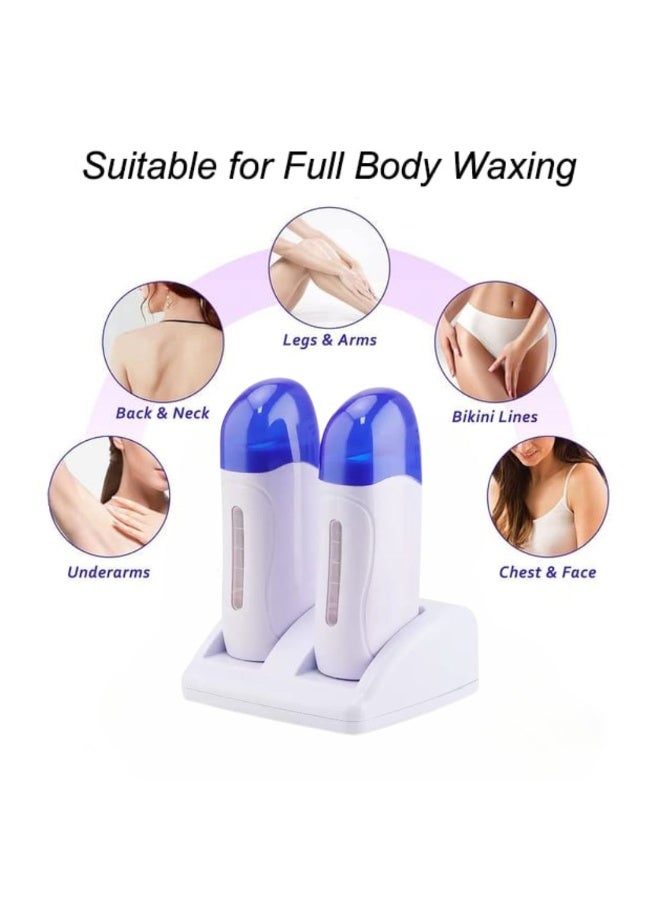 sd e-trading Electric Wax Heater,RollOn Wax Warmer,Wax Device, for Arm,Leg, Armpit and Bikini,Wax Heater Roll On for Hair Removal Double Brand: SD E-TRADING - Image 4
