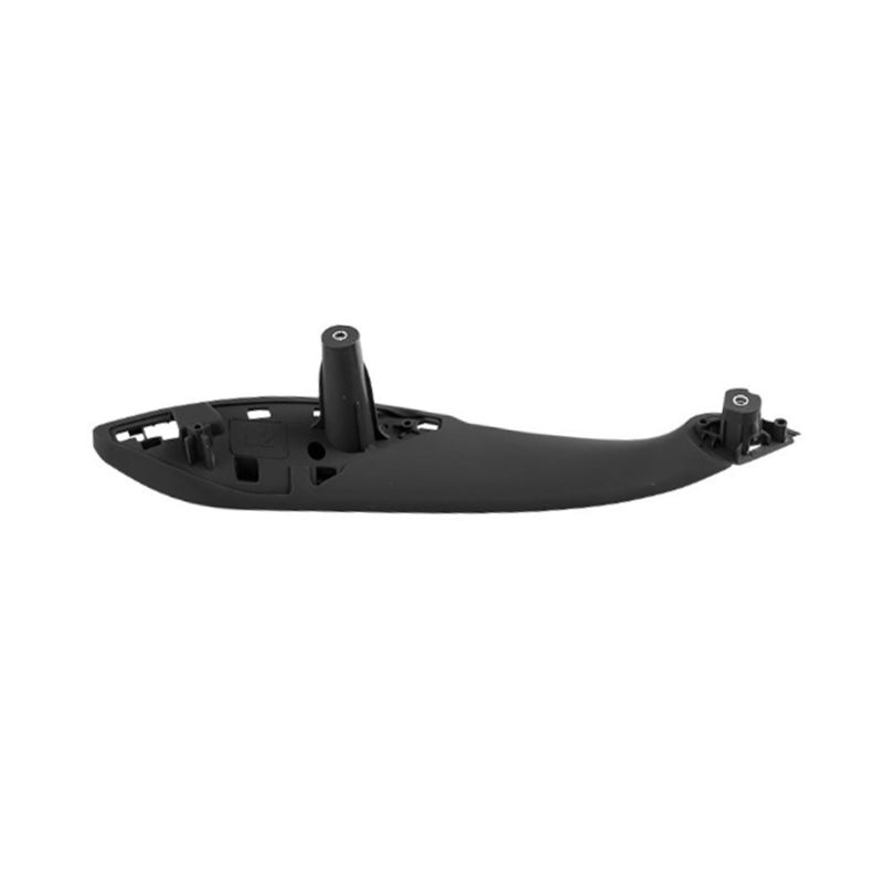 Inner Door Pull Handle: Left Rear Black Upgraded ABS+PC Anti-Scratch Anti-Stain Replacement - Original Car Groove Design Easy to Install for BMW 3 Series - Image 1