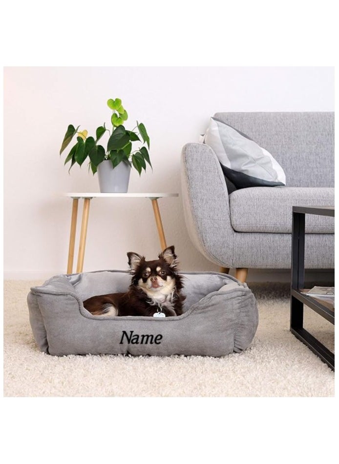 Moro Moro Large Square Pet Bed – Plush & Supportive for Dogs and Cats  - Image 4