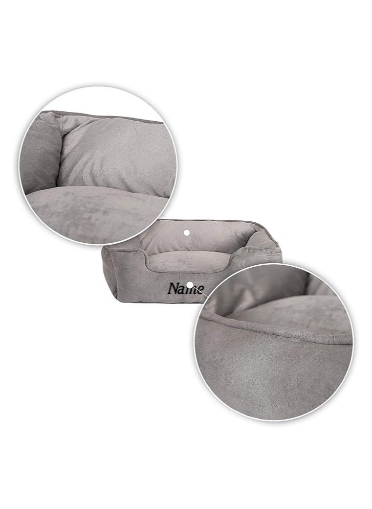 Moro Moro Large Square Pet Bed – Plush & Supportive for Dogs and Cats  - Image 2