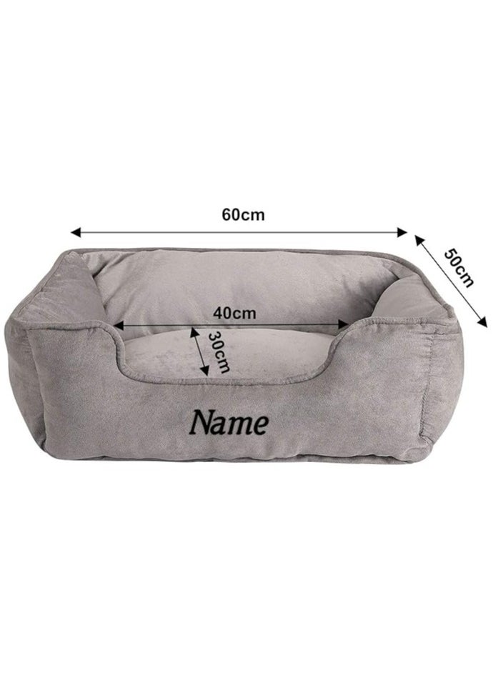 Moro Moro Large Square Pet Bed – Plush & Supportive for Dogs and Cats  - Image 5