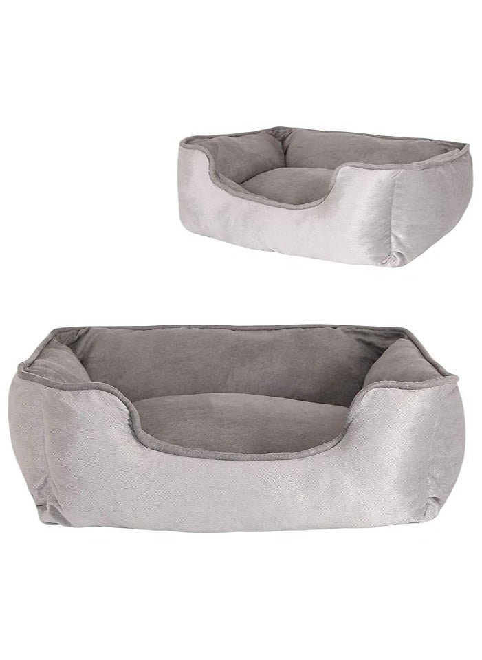 Moro Moro Large Square Pet Bed – Plush & Supportive for Dogs and Cats  - Image 3