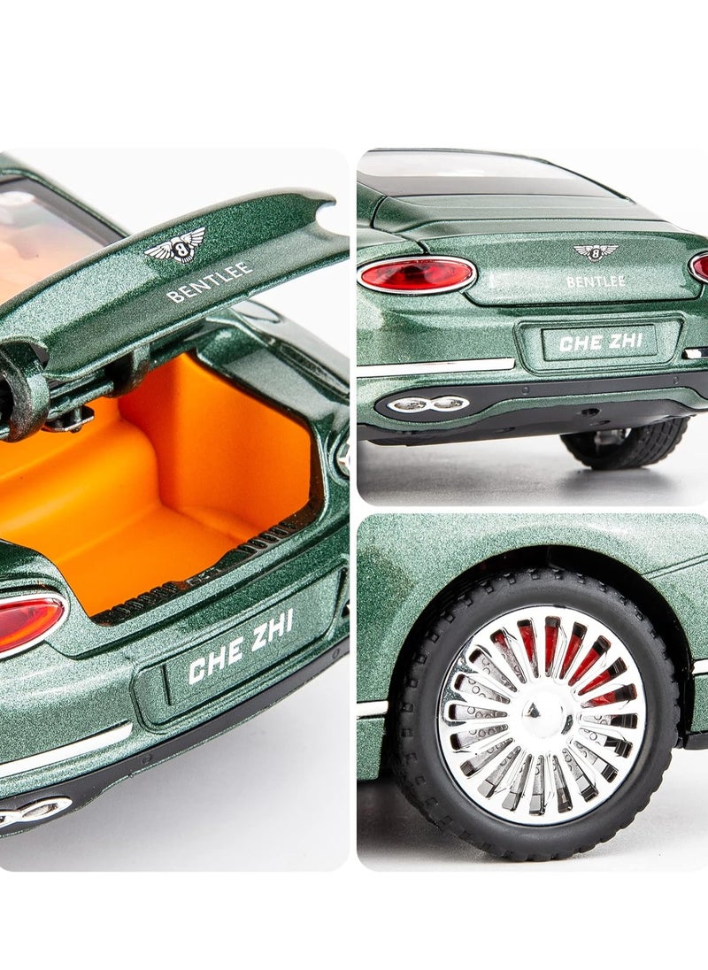MUMS PLANET Kids Car - Realistic Miniature Model, Accurate Scale, for Kids and Collectors - Emerald Green Color_ High Alloy Car Model_Toy Car  - Image 5