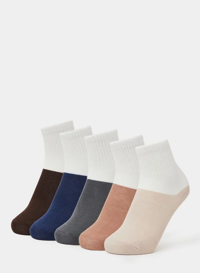 Styli Pack of 5 - Kids Multi-Color Crew Socks