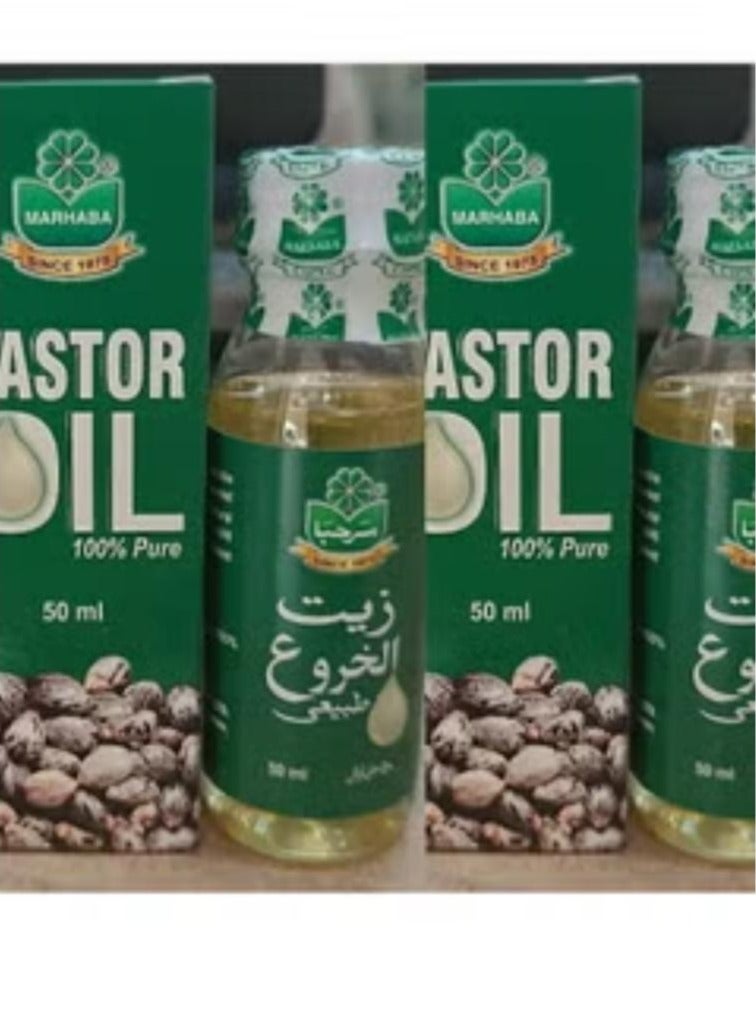 Castor Oil 50ml Crude Crude