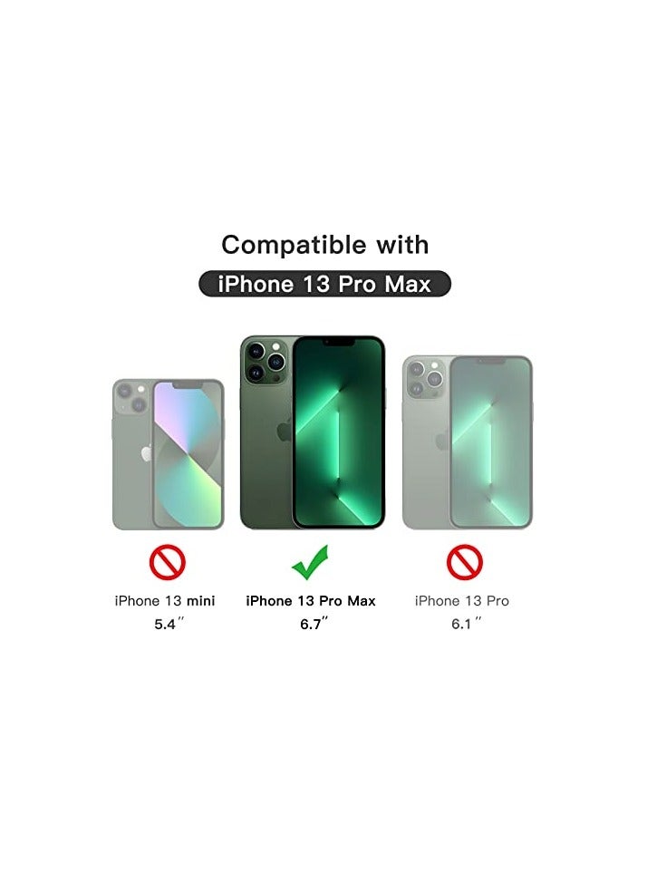 JETech Full Coverage Screen Protector for iPhone 13 Pro Max 6.7-Inch, Black Edge Tempered Glass Film with Easy Installation Tool, Case-Friendly, HD Clear, 3-Pack - Image 3