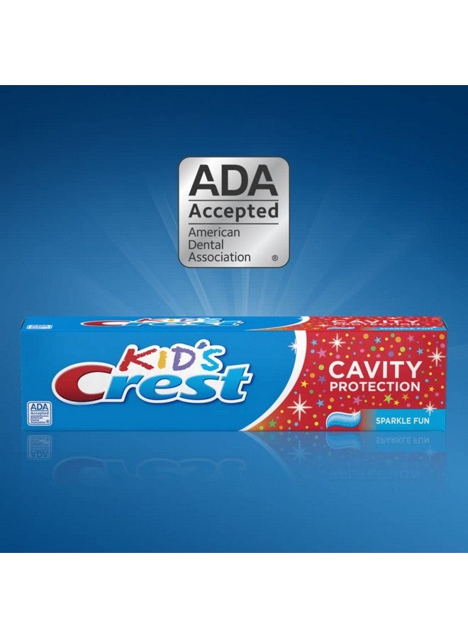 Crest معجون أسنان للأطفال لحماية التجاويف (للأطفال والرضع 2+) متعة اللمعان 4.6 أونص (عبوة من 3) - Image 3