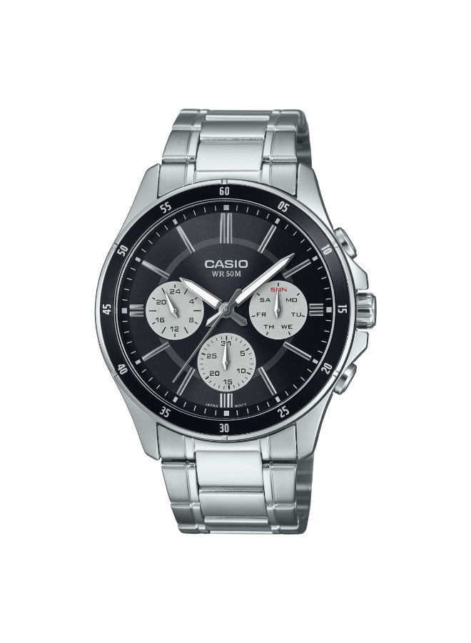 CASIO STANDARD CHRONOGRAPH WATCH MTP-1374D-1A3VDF - Image 1