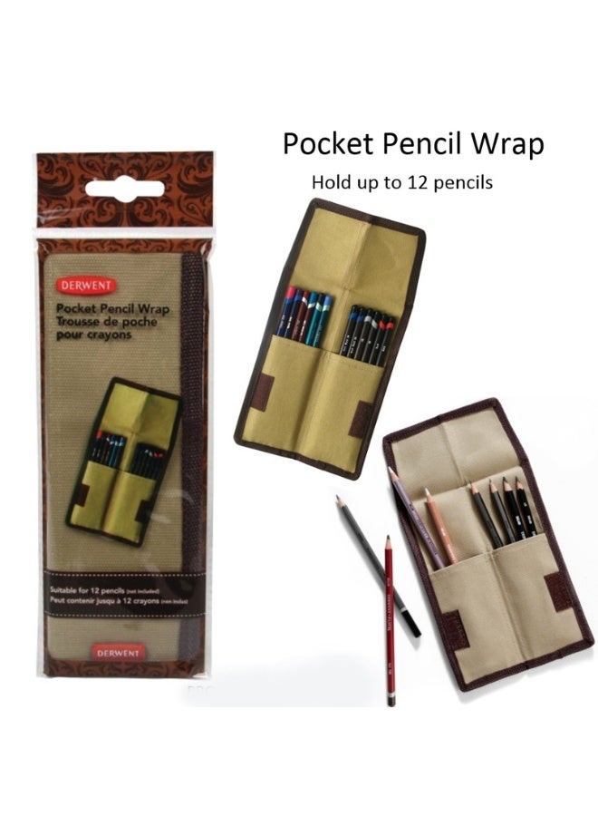 Derwent - Canvas Pencil Wrap for 12 Pencils - Image 2