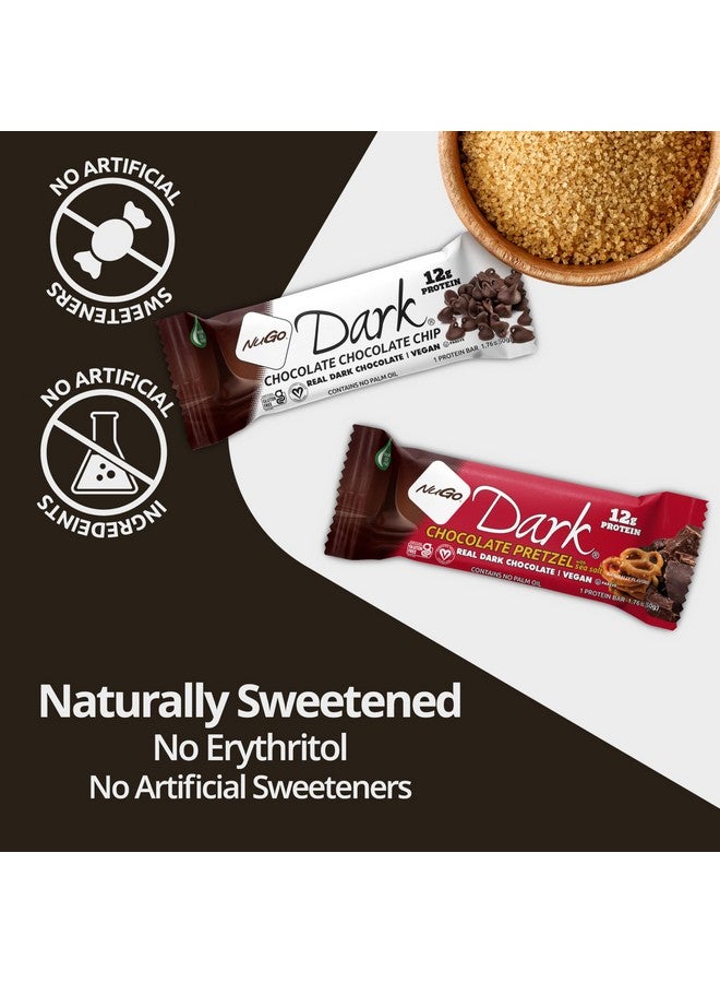 Health & Household Nugo Dark Chocolate Chocolate Chip, 12G Vegan Protein, 200 Calorie, Gluten Free, 24 Count  - Image 4