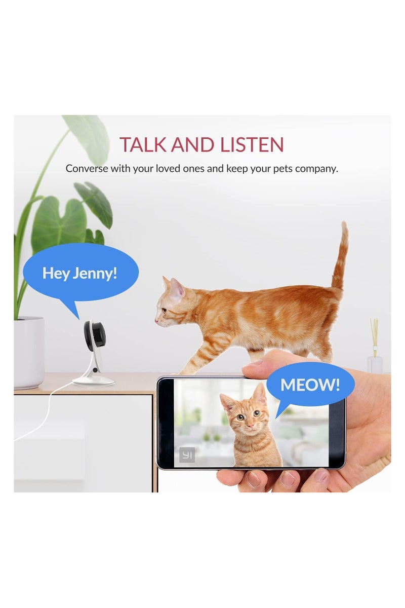 YI Technology YI Y4 Pro 2K Home Security Camera, 2.4Ghz Indoor Camera with Person, Vehicle, Animal Detection, Phone App for Baby, Pet, Dog Monitoring, Compatible with Alexa and Google Assistant - Image 5