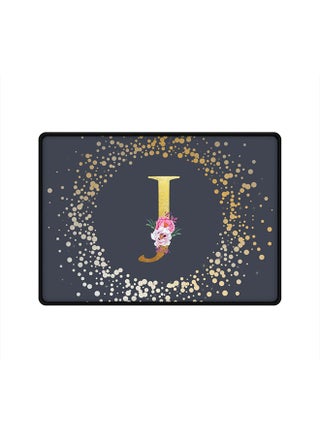 Designer Gaming Mouse Pad  Anti-Skid Mousepad Large Keyboard Mouse Pad Desk Mat Custom Monogram Initial Letter Floral Pattern Alphabet - J  (Grey) - pzsku/ZA08633402074B55BC9E6Z/45/_/1696070651/f4b38fc4-de5e-40bd-bb8d-dc73c252edf6
