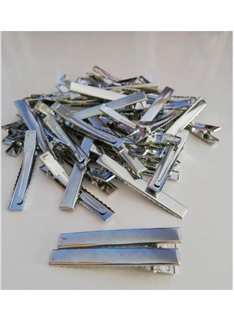 TıkTık AL ClickClick BUY Metal Pin Buckle - Crocodile Buckle 50 Pack 5.5 cm 