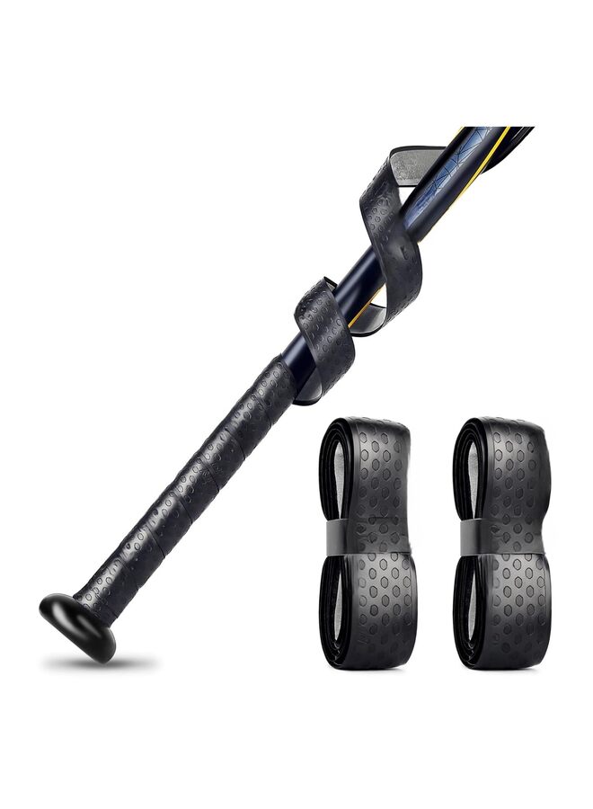 Bat Grip Tapes | Black All-Weather Performance Baseball Grip Tapes - Image 1