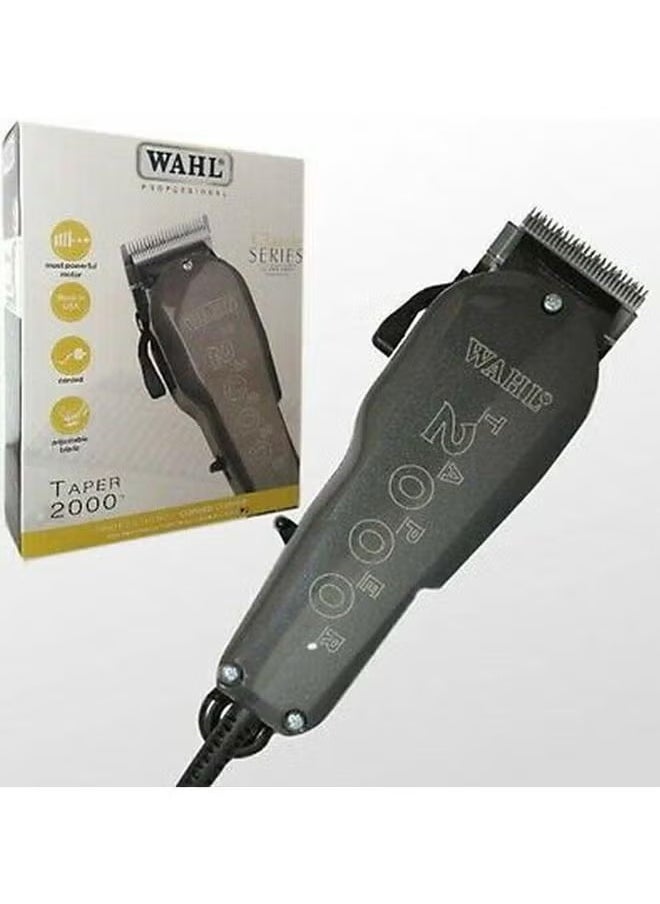 WAHL Taper 2000 Professional Hair Clipper Black  - Image 2