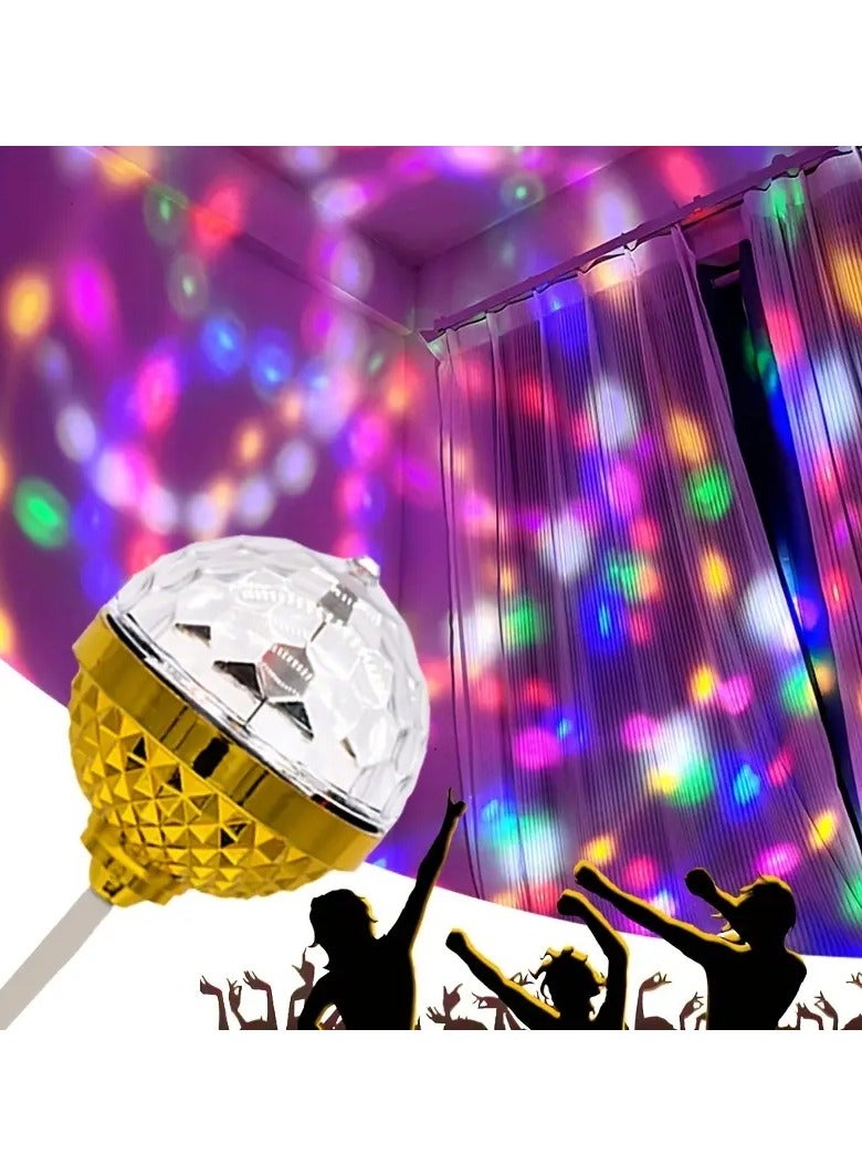Colorful ambient lights, colorful spinning magic ball lights, USB disco light bulbs,  lights for home/car/dance/bar/wedding performances/clubs  - Image 5