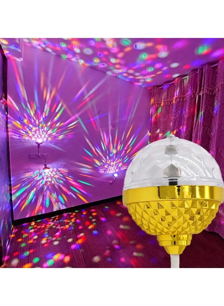 Colorful ambient lights, colorful spinning magic ball lights, USB disco light bulbs,  lights for home/car/dance/bar/wedding performances/clubs  - Image 3