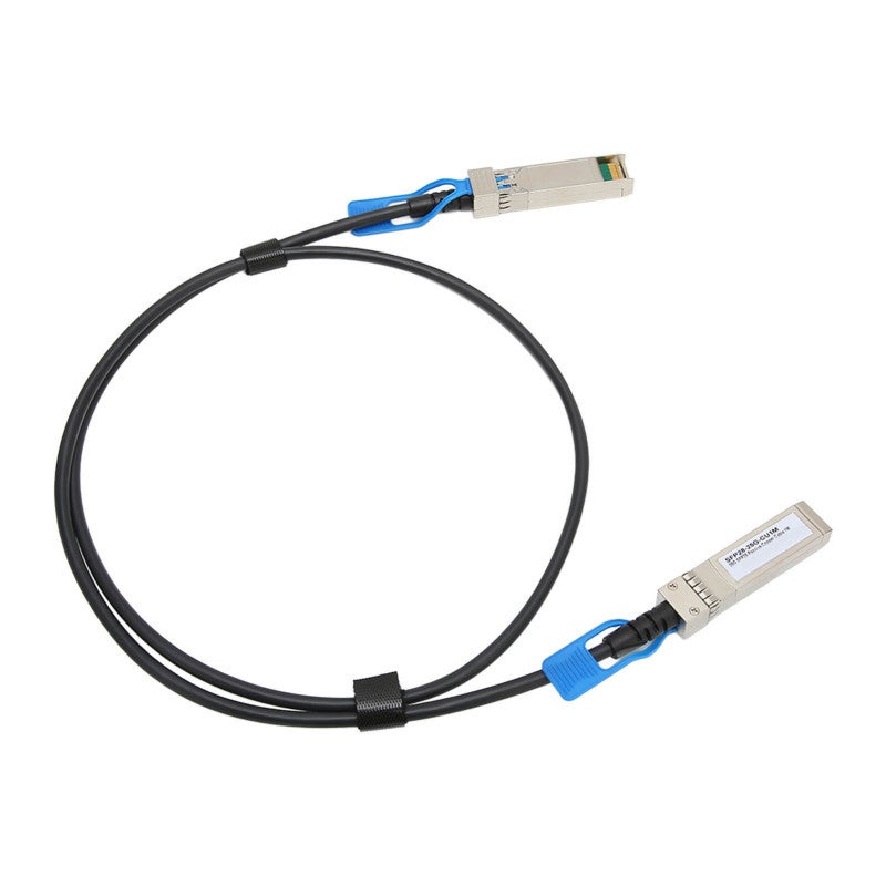كابل 25G SFP28 DAC - كابل توصيل مباشر عالي السرعة يعمل بالتركيب والتشغيل - متوافق بالكامل لتكديس أجهزة البيانات الضخمة للمسافات القصيرة - Image 4