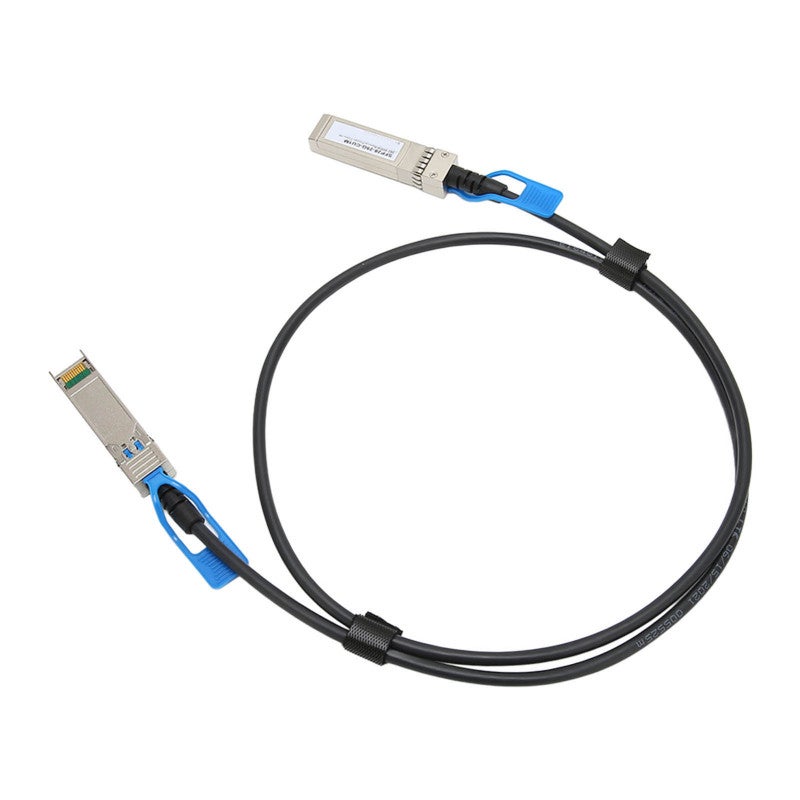 كابل 25G SFP28 DAC - كابل توصيل مباشر عالي السرعة يعمل بالتركيب والتشغيل - متوافق بالكامل لتكديس أجهزة البيانات الضخمة للمسافات القصيرة - Image 3