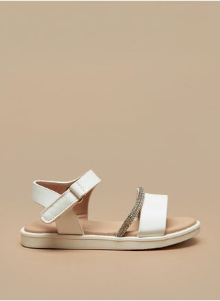 Girls Embellished Sandals With Hook And Loop Closure - pzsku/ZA086AF8DE56D5ABC2E68Z/45/_/1717585722/abcd4d4d-3462-4145-a0f7-8d274c024024