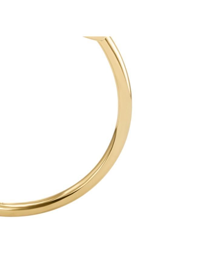 فوسيل خاتم فراشة مطلي بالذهب من الفولاذ المقاوم للصدأ - Image 4