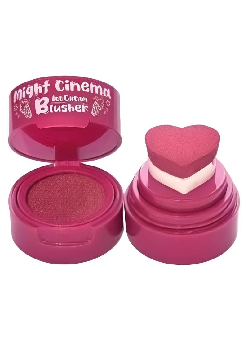 Might Cinema - Might Cinema - Blusher, Ice Cream Blusher Elegance Style, Best Finishing Touch Ever, Model - 4083-101 - Image 1