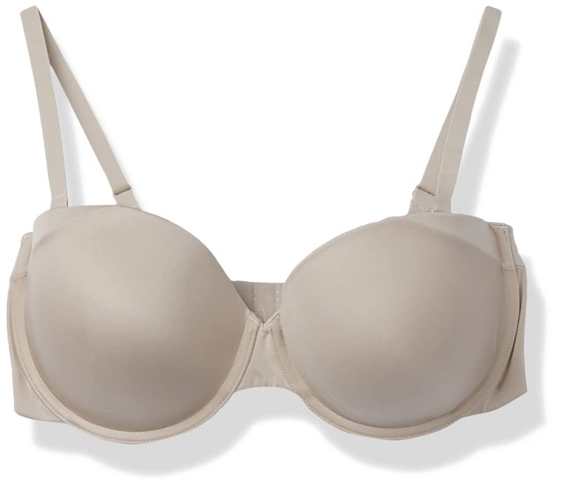 Maidenform Self Expressions Strapless Demi Bra, Smoothing Underwire Bra, 5-Way Convertible T-Shirt Bra - Image 1