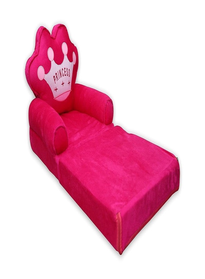 PWI Baby Seat Cum Bed - Foldable, Cotton, Anti-Skid, Pink (0-1 Years) - Image 2