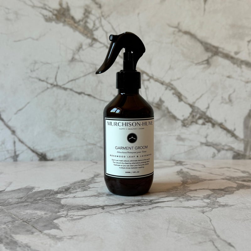 Murchison-Hume Garment Groom Fabric Freshener, Air Freshener, Odor Fighter, Laundry Treatment and Stain Remover, Rosewood Leaf & Lavender - Image 2