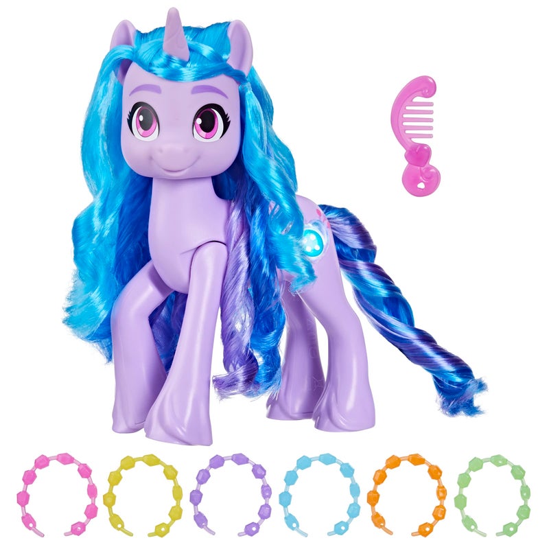 My Little Pony Toys: Make Your Mark Izzy Moonbow See Your Sparkle with Sounds, Music, and Lights - Image 1