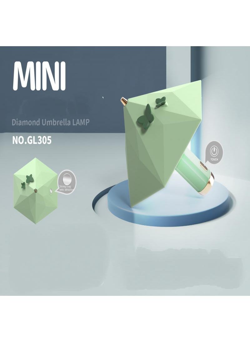 Y&D USB Umbrella Mini Night Light Creative Three Level Color Temperature Infinite Dimming Baby Bedroom Learning Small Night Light  - Image 1