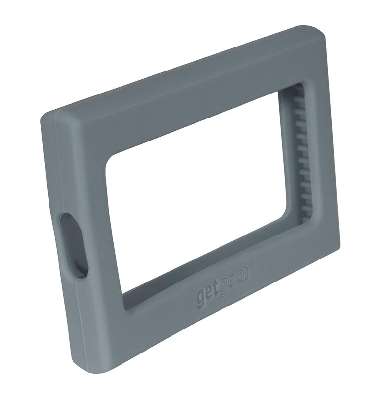 GETGEAR Silicone Bumper for Samsung T7. T7 Touch Portable SSD - 1TB, 2TB, 500GB, USB 3.2, Strong-Shock Absorbing, Slip-Resistant- Black (Gray) - Image 5