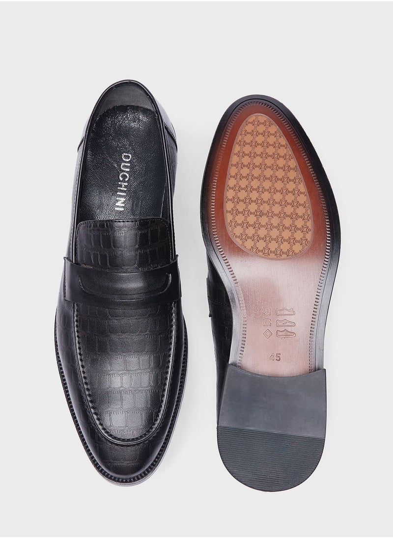 DUCHINI - Casual Slip On Loafers - Image 1