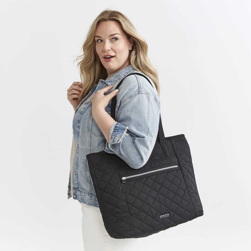 Vera Bradley Women's Performance Twill Tote Bag, Olive Leaf, One Size - Image 2