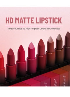Swiss Beauty Swiss Beauty Hd Matte Pigmented Smudge Proof Lipstick Athena 3.5G  - Image 2