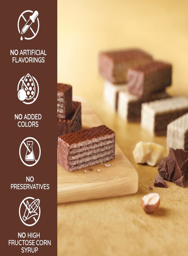 Loacker Gardena Chocolate, Premium Milk Chocolate Covered Crispy Wafer Snack Bars with Chocolate Cream Filling, Pack of 25 individually wrapped snacks - Image 3