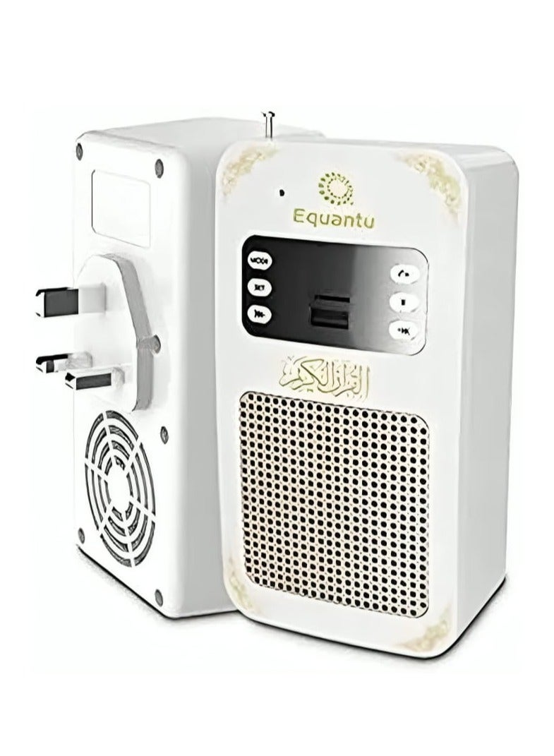 Equantu Equanto SQ-669 Smart Quran Speaker with Remote Control with Wall Plug - Image 1