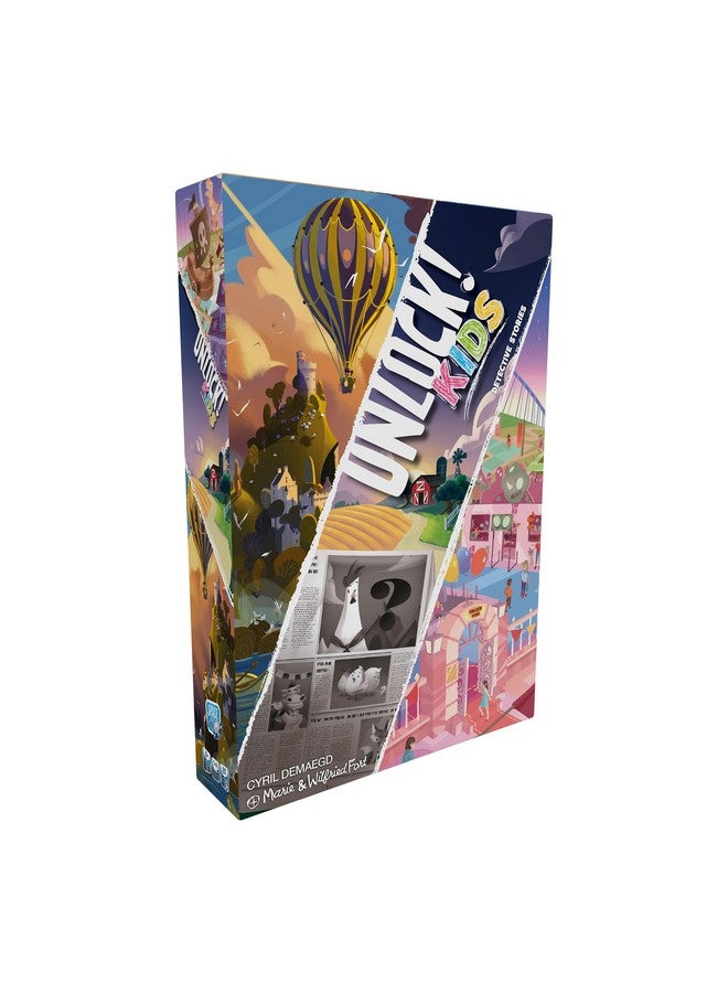 Space Cowboys Asmodee : Unlock Kids / Detective stories (English Game) - Image 1